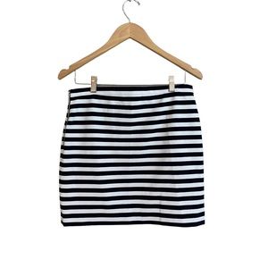 Michael Kors Striped Mini Skirt